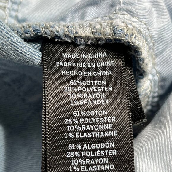 Kenneth Cole Mens Light Wash Athletic Fit Denim Jeans 32x32 Button Fly  5-Pocket - Picture 9 of 12